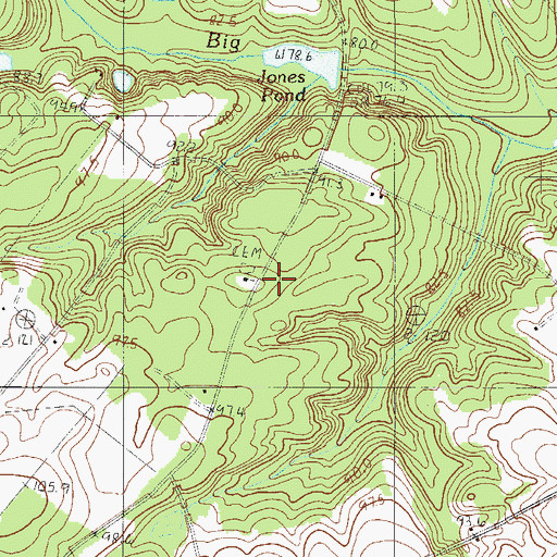 Topographic Map of Flora Branch School, SC