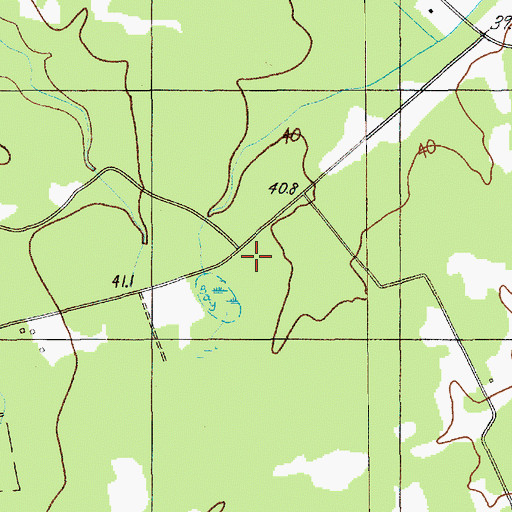 Topographic Map of Goodwill Chapel, SC