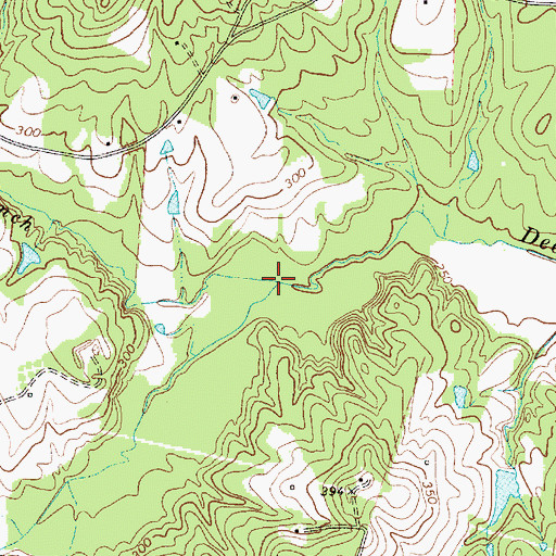 Topographic Map of Gulpins Branch, SC