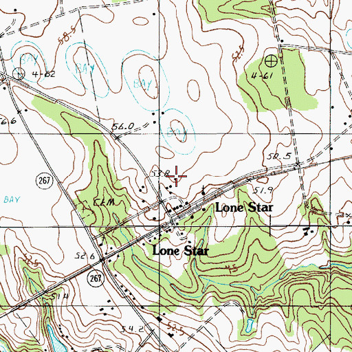 Topographic Map of Haynes Chapel, SC