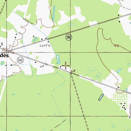 Topographic Map of Hickory Grove Church, SC