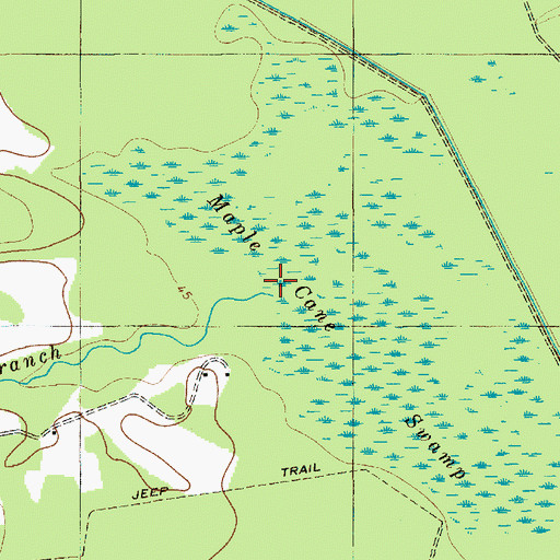 Topographic Map of Horse Pen Branch, SC