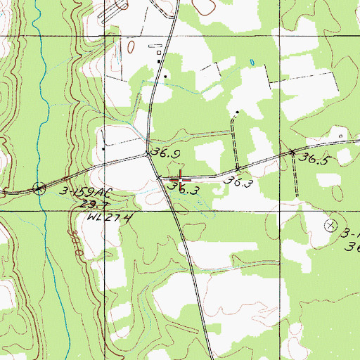Topographic Map of Independence School, SC