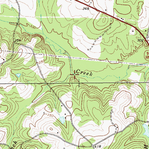 Topographic Map of Jenning Branch, SC