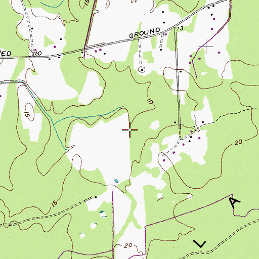 Topographic Map of Johns Island, SC