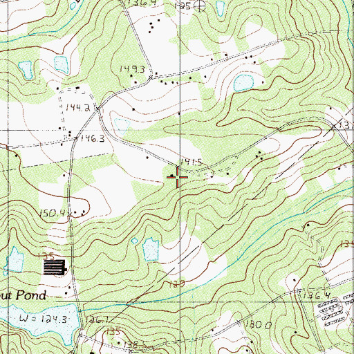 Topographic Map of Keisler School, SC