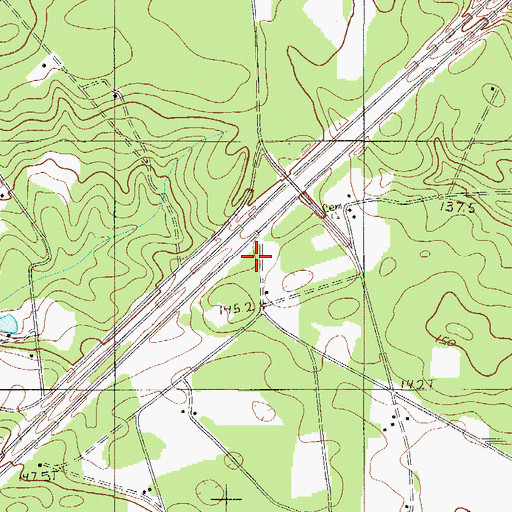 Topographic Map of Kerney Branch School, SC