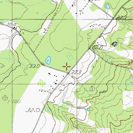 Topographic Map of Koger School, SC