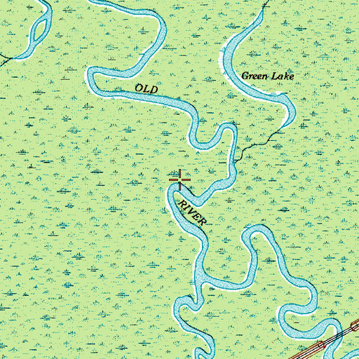 Topographic Map of Kohlers Old River, SC