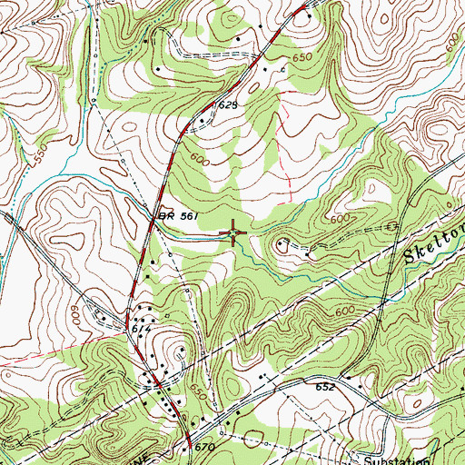 Topographic Map of Limestone Creek, SC