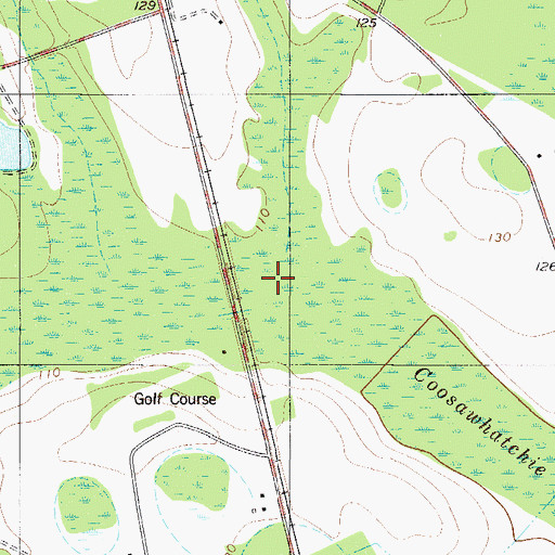 Topographic Map of Little Duck Branch, SC