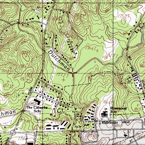 Topographic Map of Little Dutchman Creek, SC