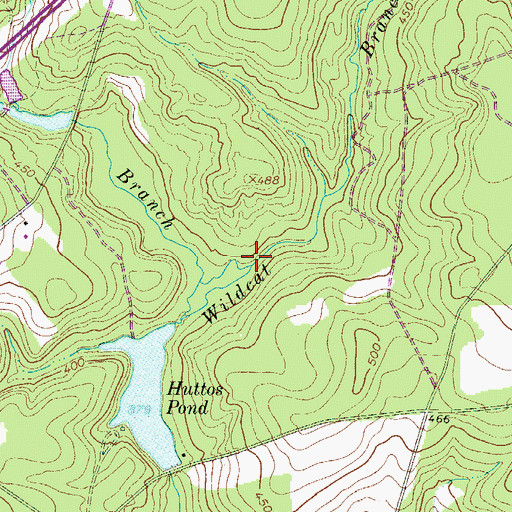 Topographic Map of Long Branch, SC