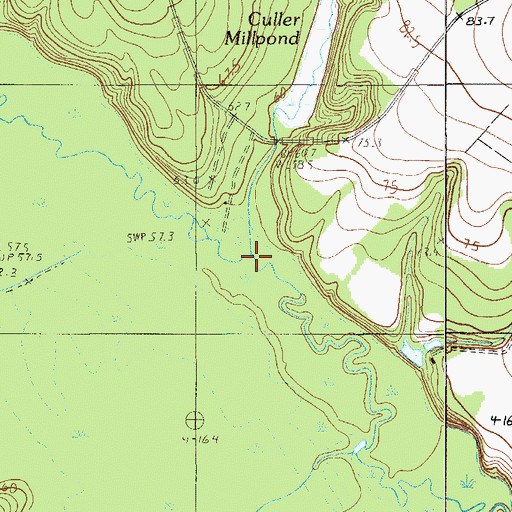 Topographic Map of Long Branch, SC