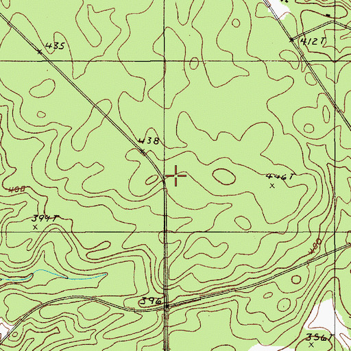 Topographic Map of Long Branch Church, SC