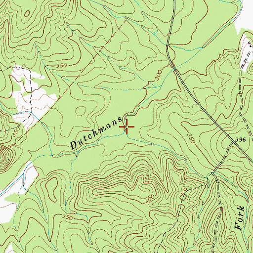 Topographic Map of Lots Fork, SC