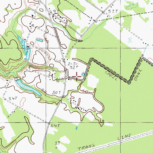 Topographic Map of Mount Carmel Church, SC
