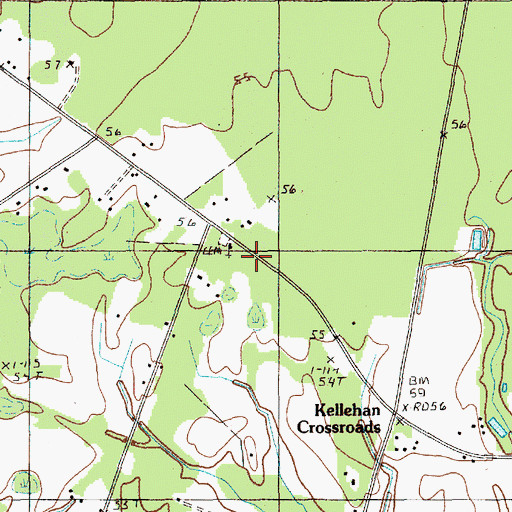 Topographic Map of Mount Olive Church, SC