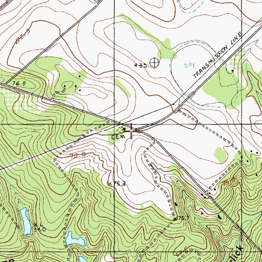 Topographic Map of Mount Salem Church, SC
