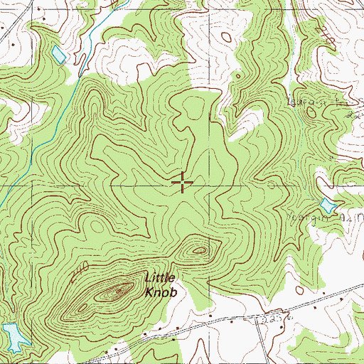 Topographic Map of Mount Zion Church, SC