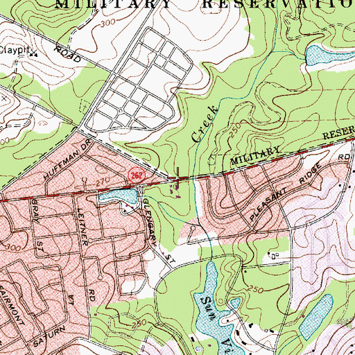 Topographic Map of New Viele Chapel, SC