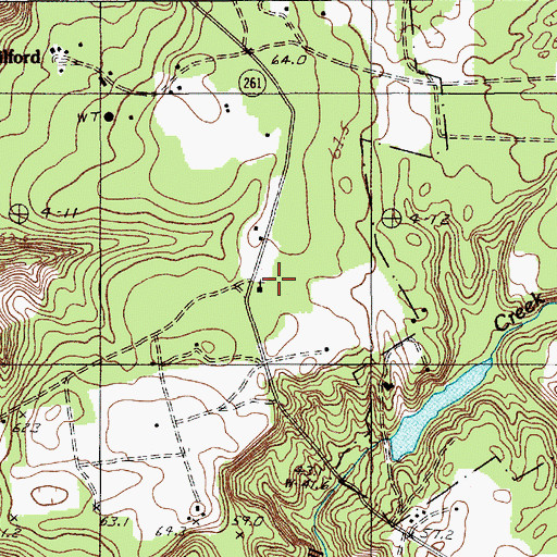 Topographic Map of New Zion Church, SC