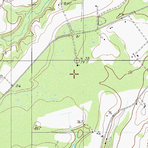 Topographic Map of Newcastle School, SC