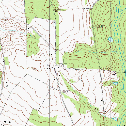 Topographic Map of North Edisto School, SC