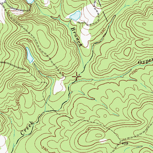 Topographic Map of Oxpen Branch, SC