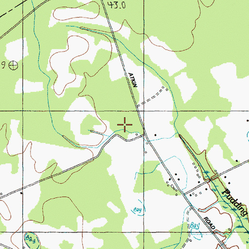 Topographic Map of Rose Hill Church, SC