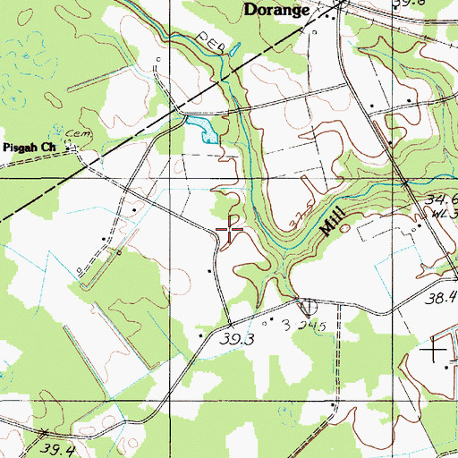 Topographic Map of School Number 82, SC