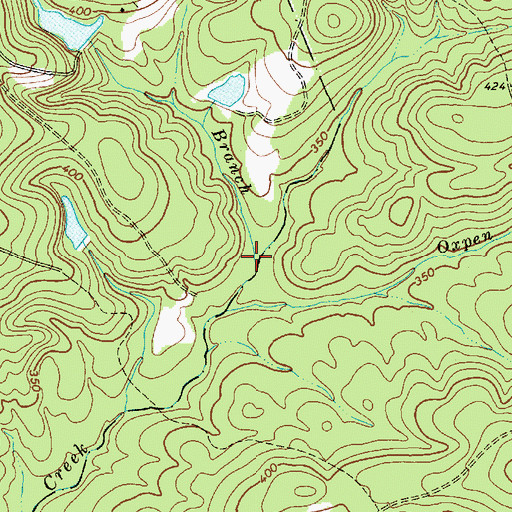 Topographic Map of Sevenmile Branch, SC