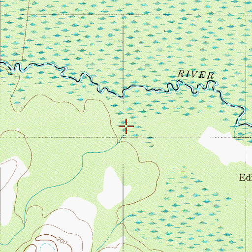 Topographic Map of Snake Branch, SC