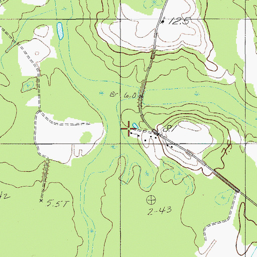 Topographic Map of Snipe School, SC