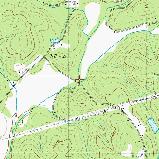 Topographic Map of Sprigg Creek, SC