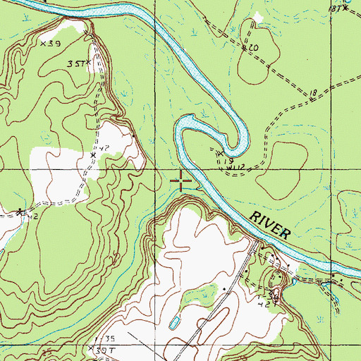 Topographic Map of Spring Gully, SC