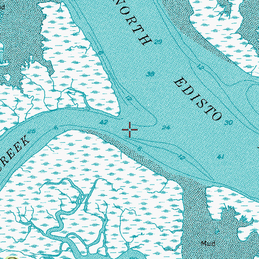 Topographic Map of Steamboat Creek, SC