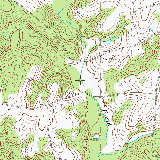 Topographic Map of Stoddard Creek, SC