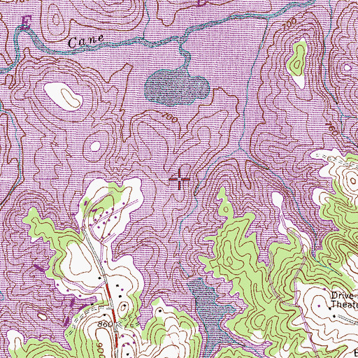 Topographic Map of Stribbling Cemetery (historical), SC