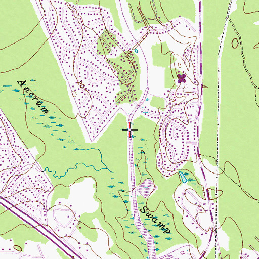 Topographic Map of Stroberfield Branch, SC