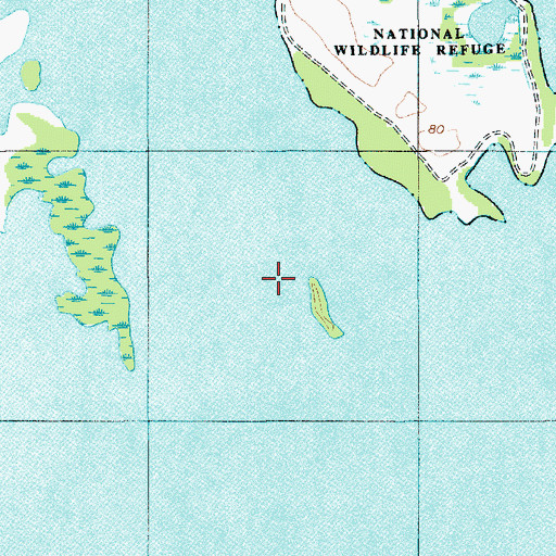 Topographic Map of Tancaw Creek, SC