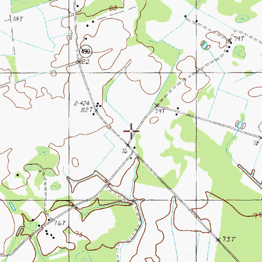 Topographic Map of Union School, SC
