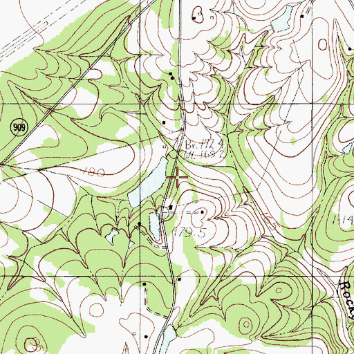 Topographic Map of Williams School, SC