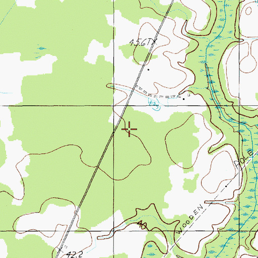 Topographic Map of Witherspoon School, SC