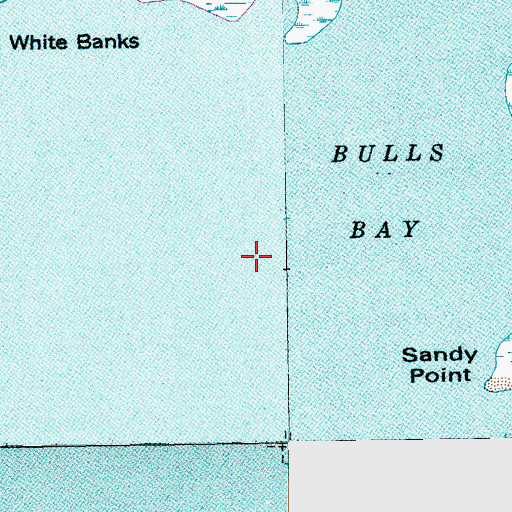 Topographic Map of Cape Romain National Wildlife Refuge, SC