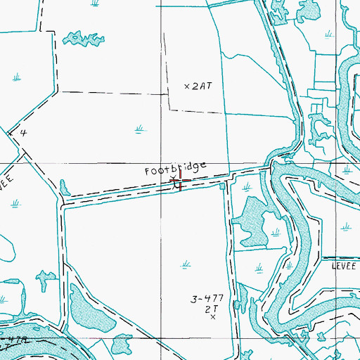 Topographic Map of Bay Island, SC