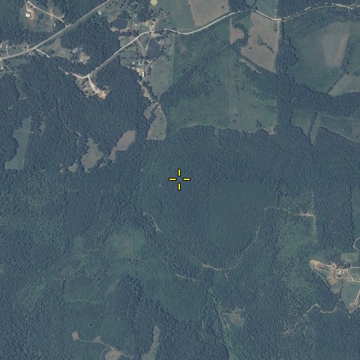 Aerial/Satellite Image of Mill Mountain, AL