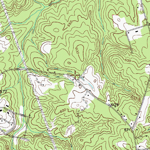 Topographic Map of Interchange 79, SC