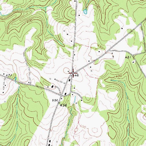 Topographic Map of Hayne (historical), SC