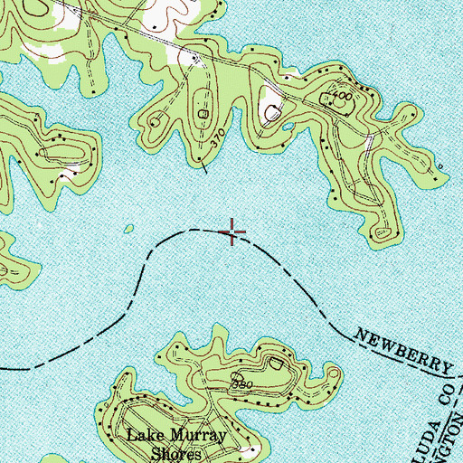 Topographic Map of Hollys Ferry (historical), SC